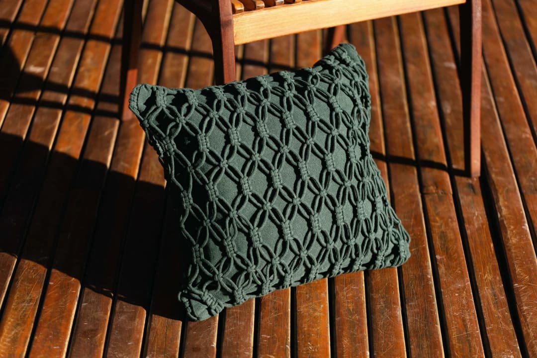 Capa de Almofada Colmeia 45x45cm