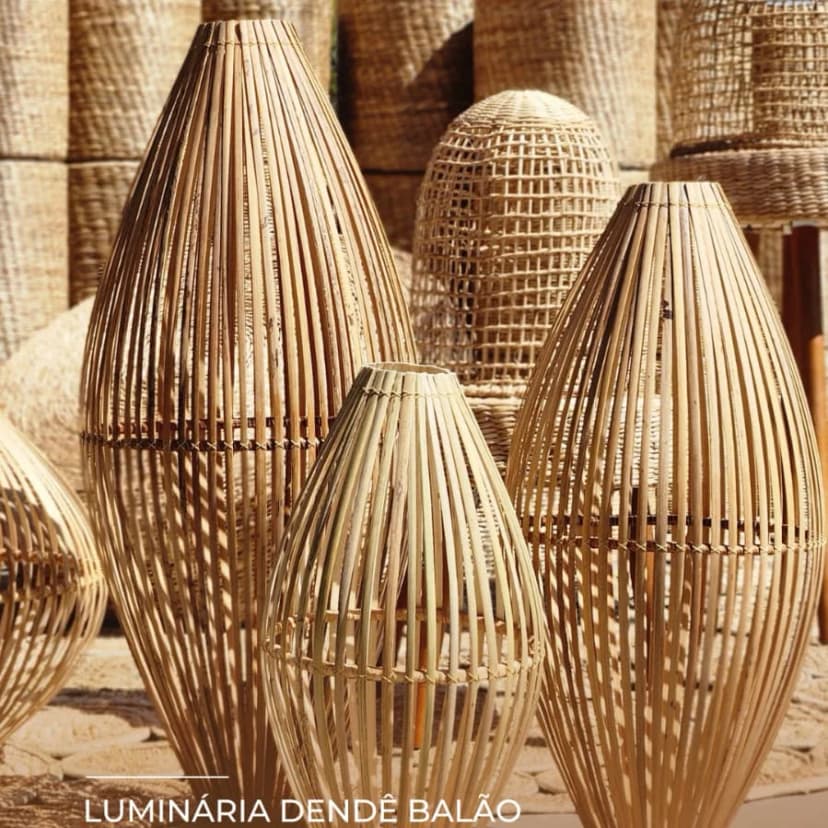 Luminária Balão Bojudo- 4 Tamanhos