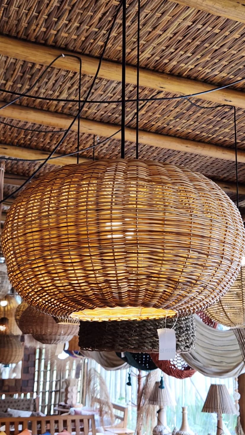 Luminária Pneu Fibra Sintética