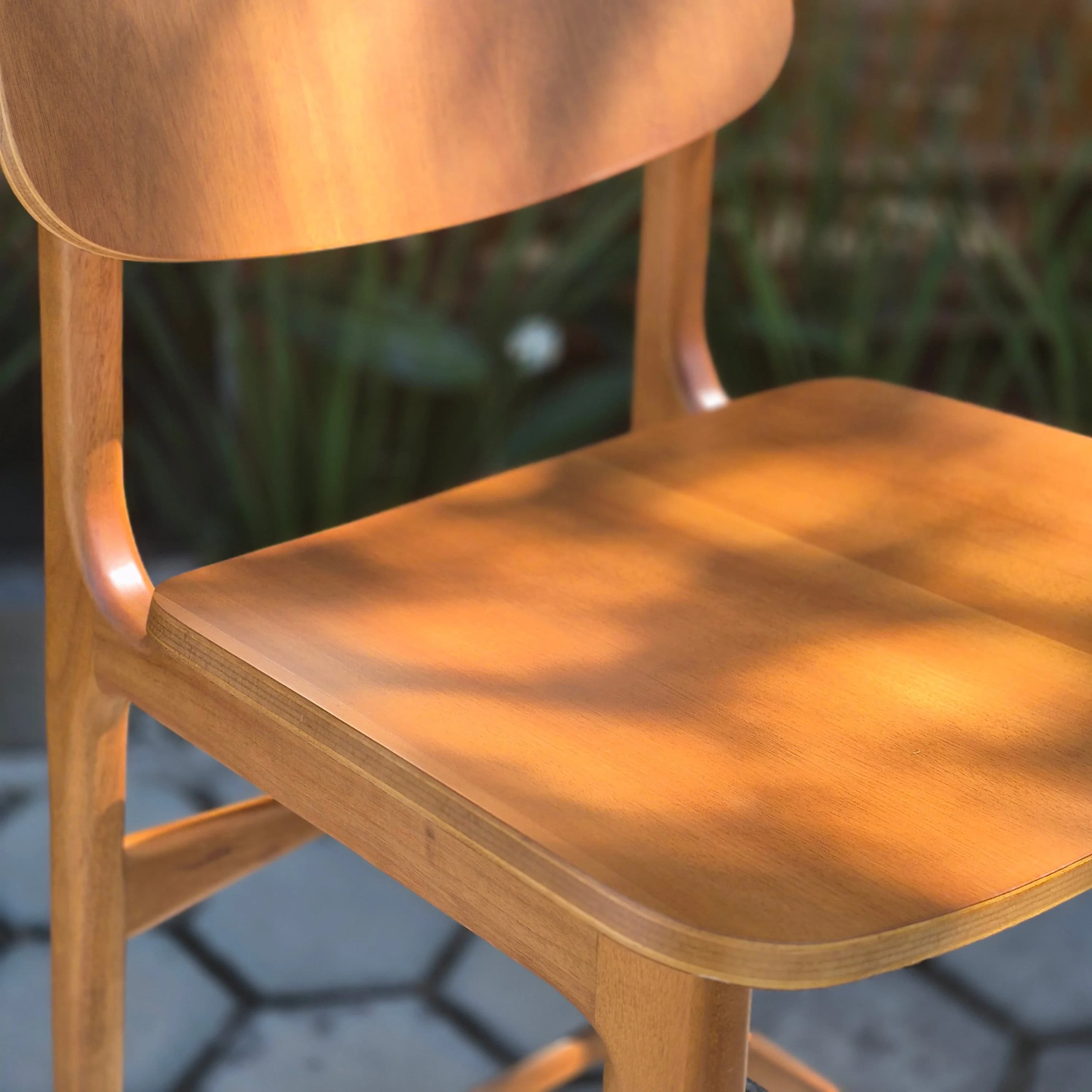 Banqueta Rústica Peroba