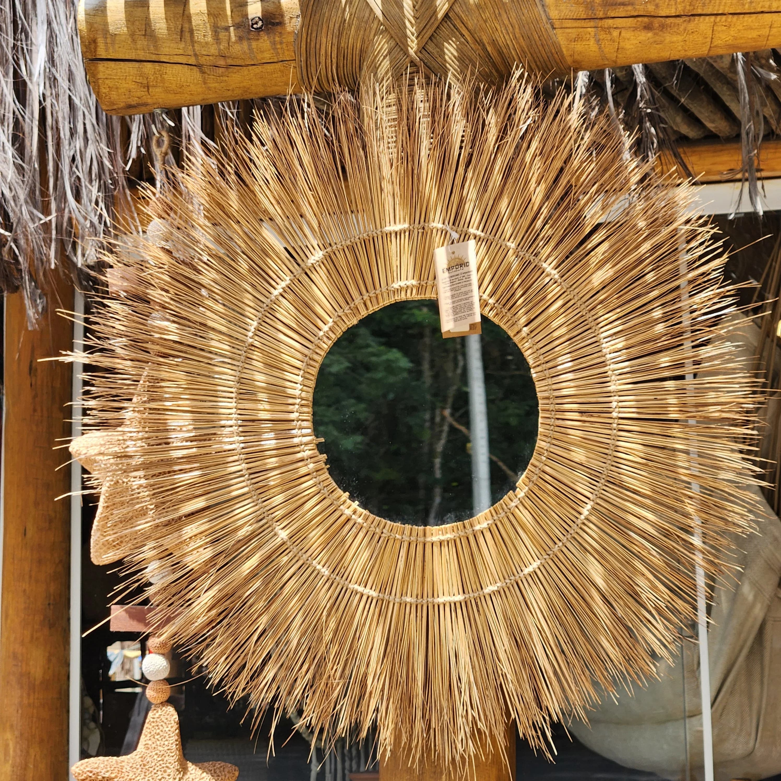 Espelho Sol Talisca De coco.