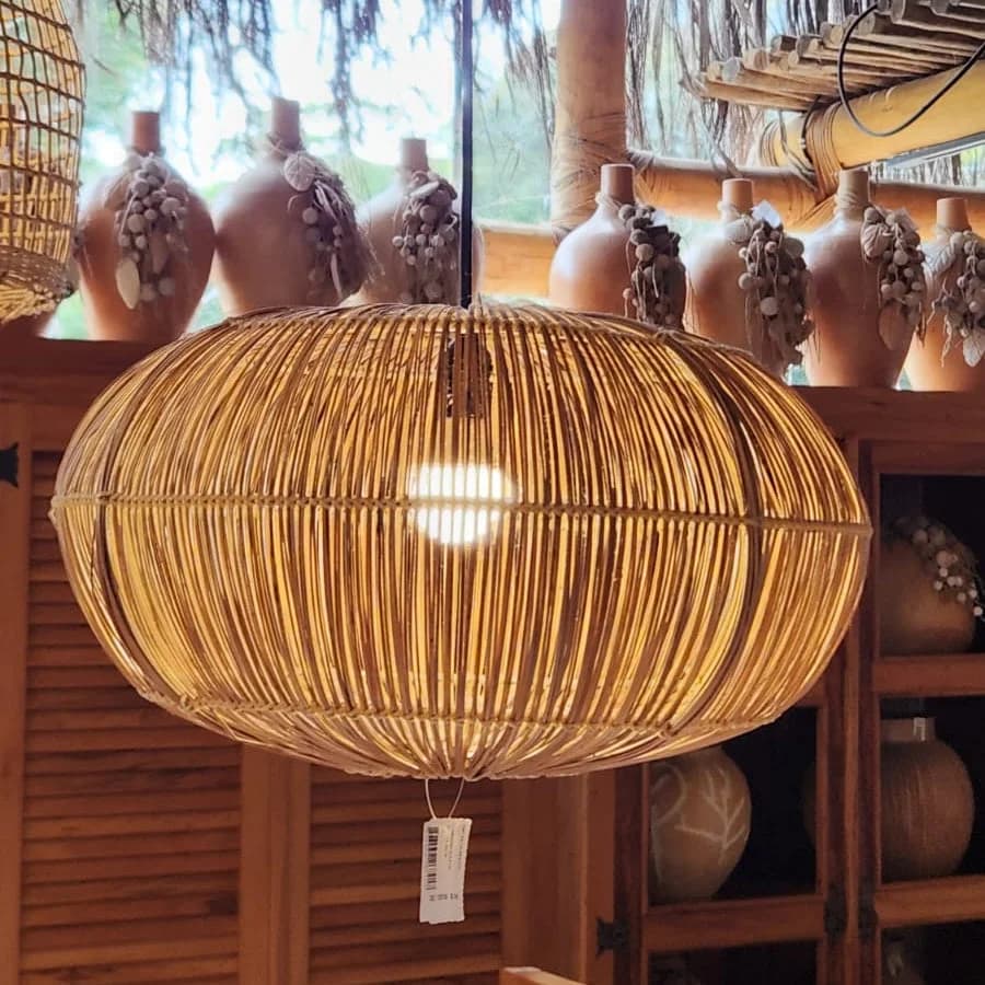 Luminária Pneu Talisca de coco