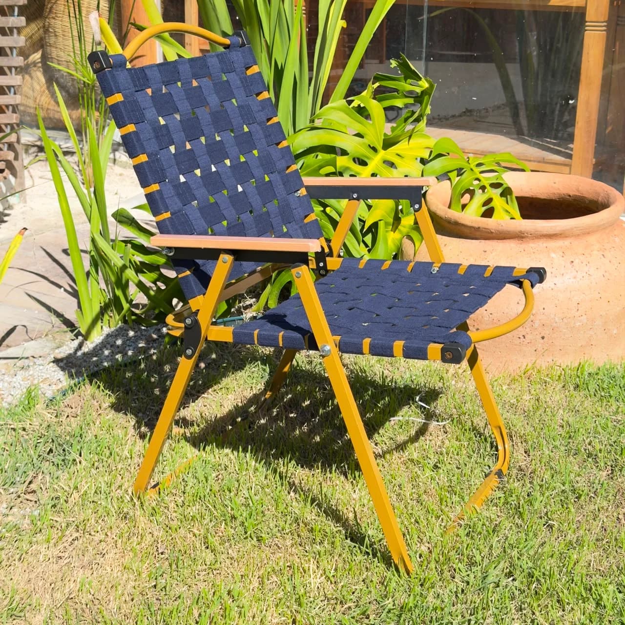 Cadeira Estilo Praia Trancê - Algodão. 4