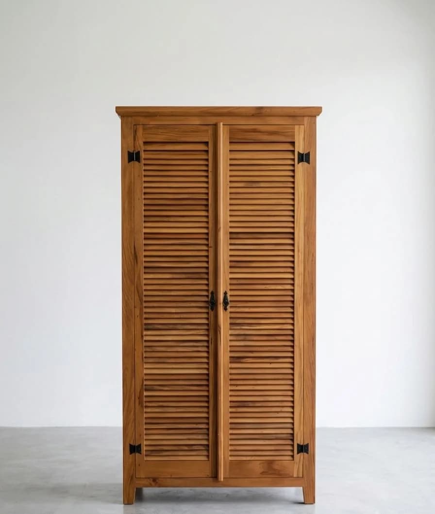 Guarda-Roupa Veneziana Peroba Rosa 2,10 x 1,05cm
