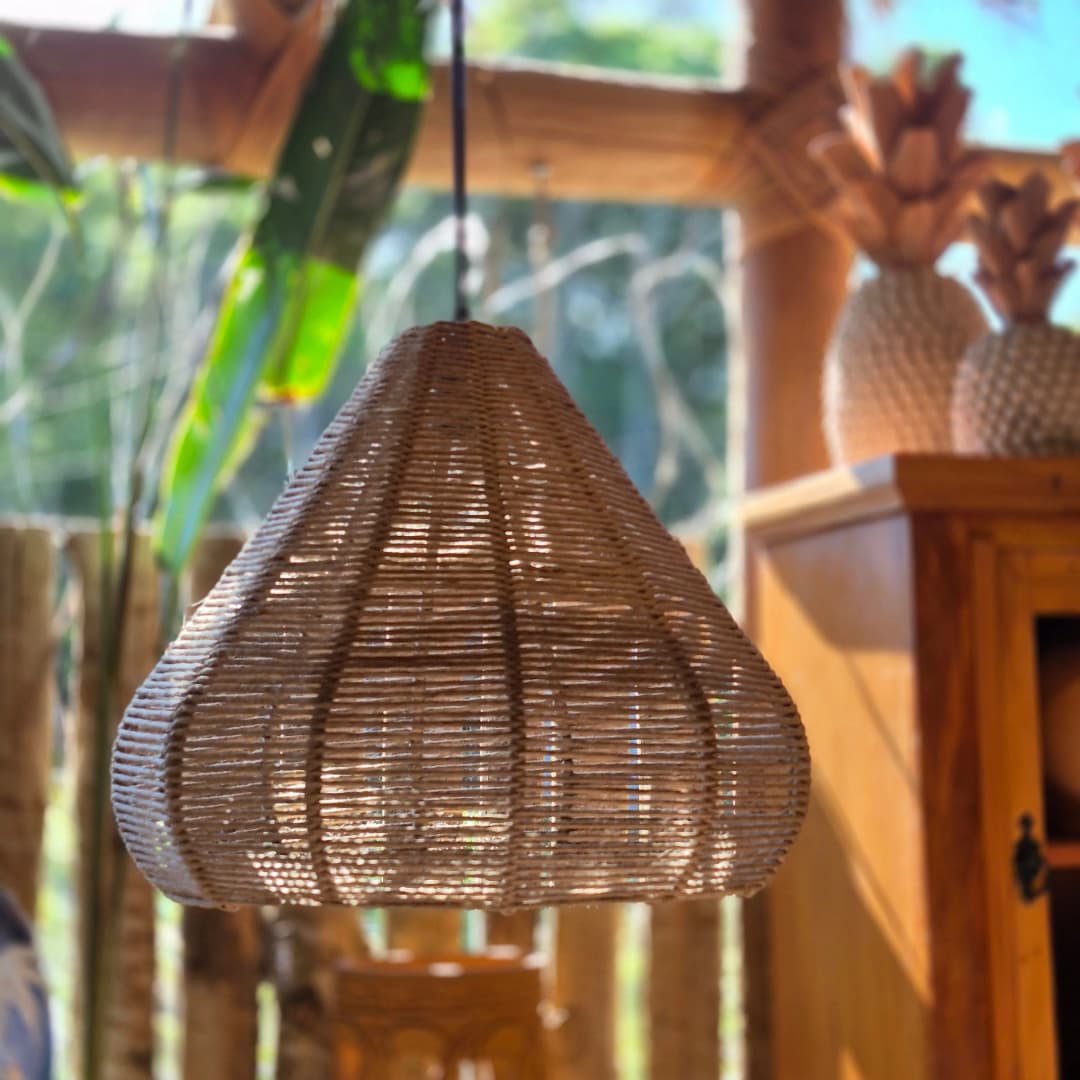 Luminária Rami Coxinha PS-14 33cmx36cm