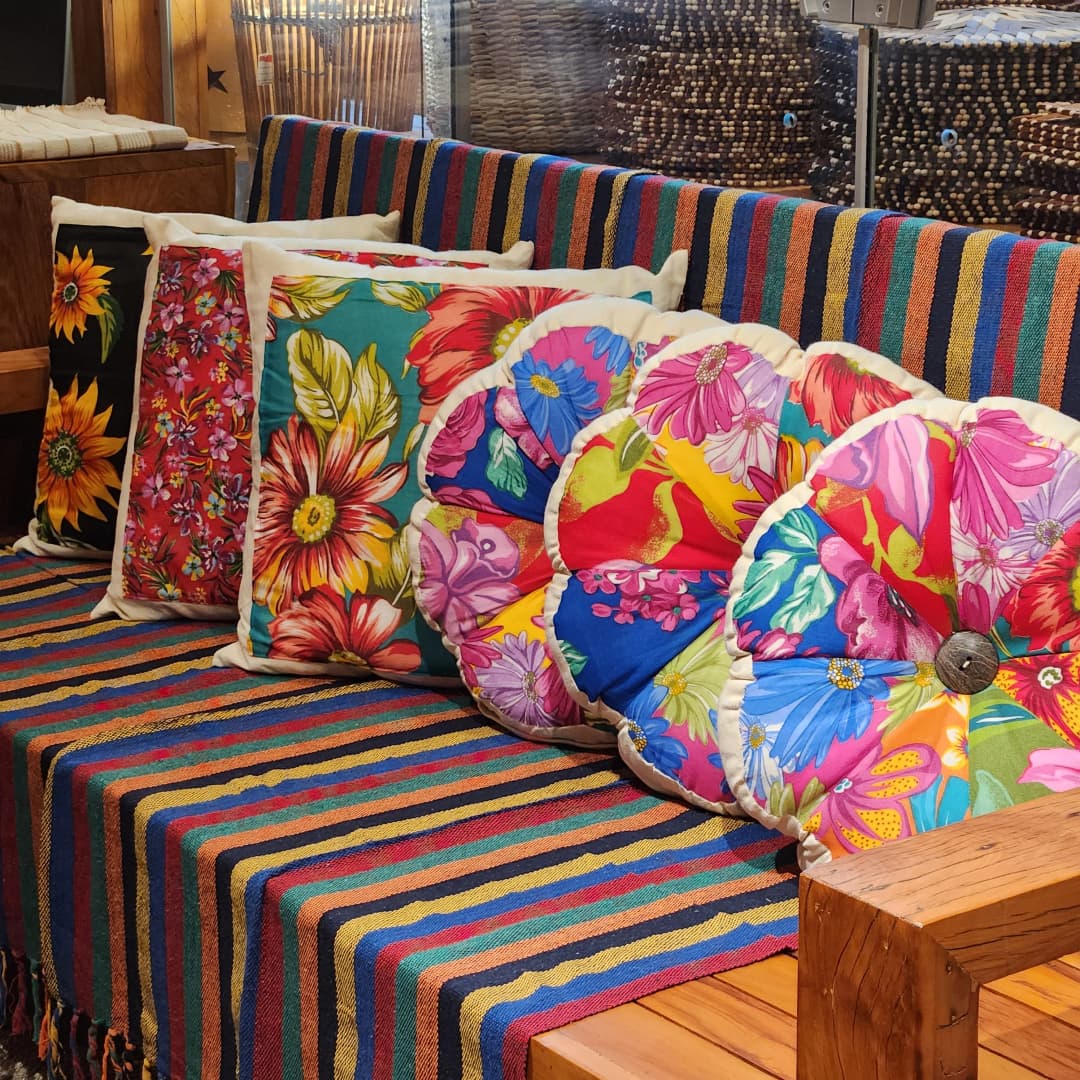 Manta Xale Colorido 1,40 x 1,40cm