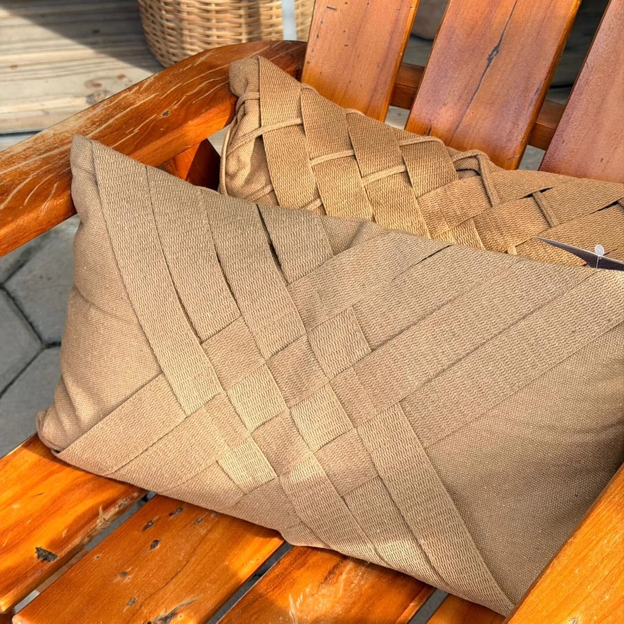 Capa de almofada Trancê Diagonal 30cmx50cm 2