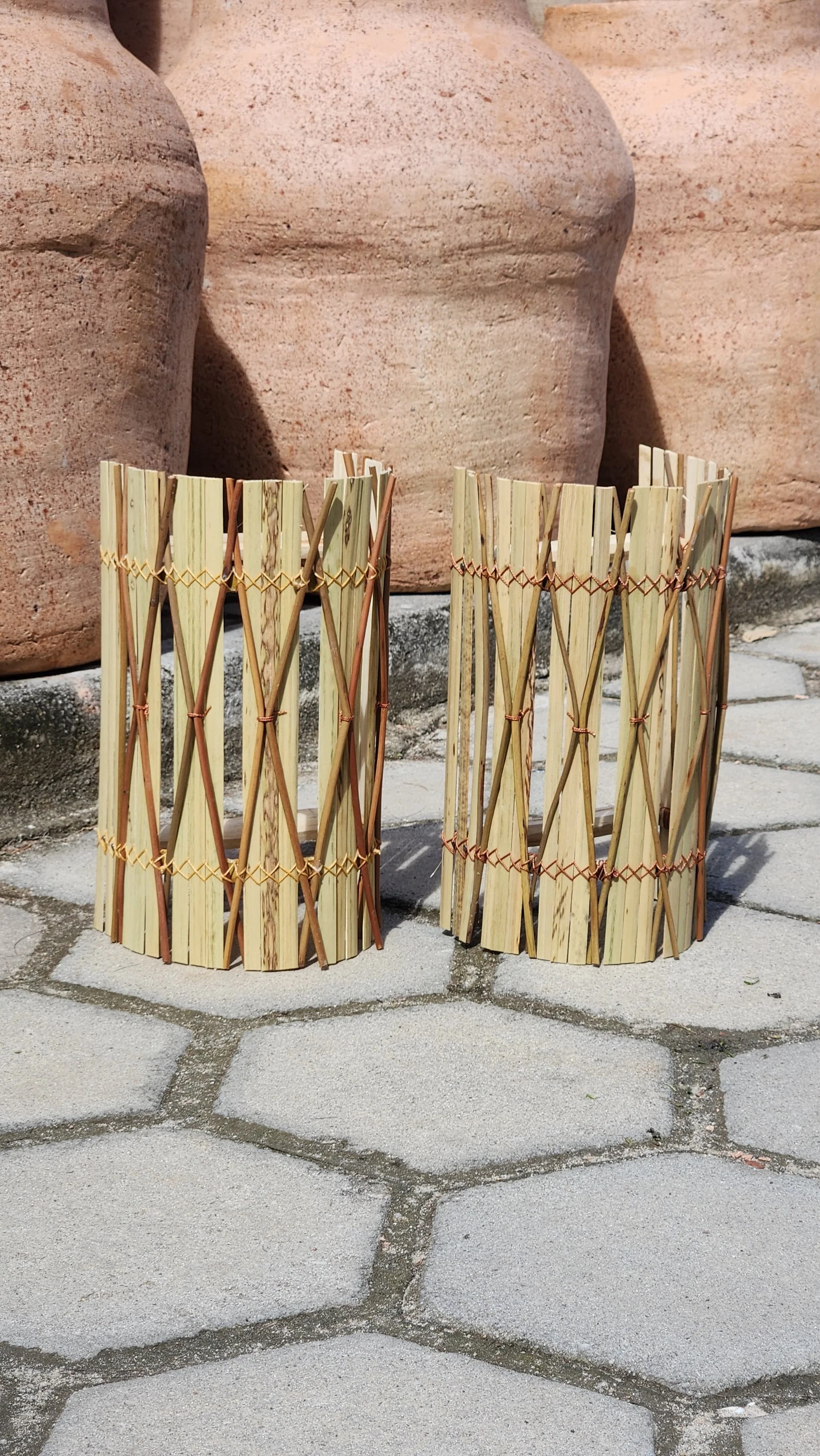 Arandela artesanal 30x16cm