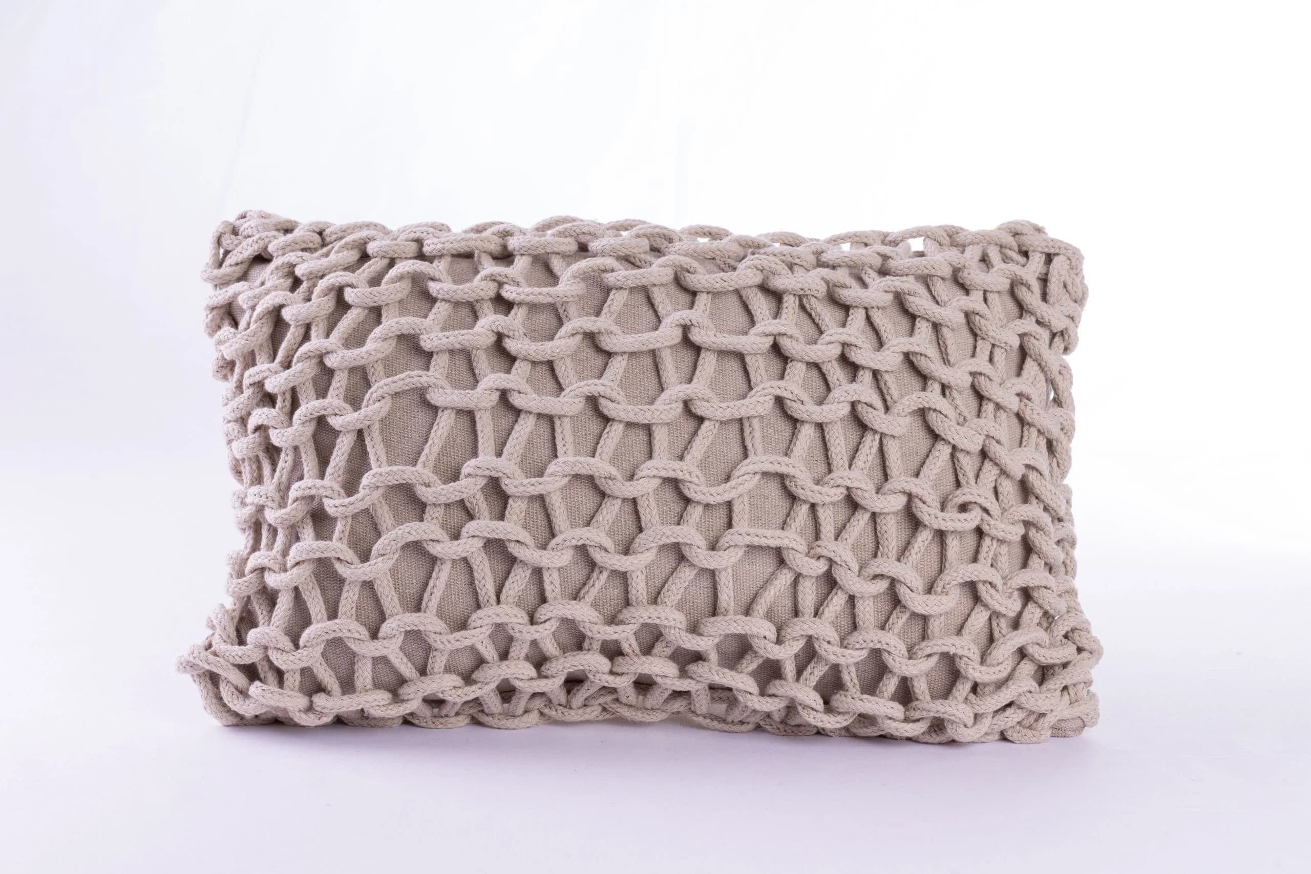 Capa de Almofada Corda 30cmx50cm 3