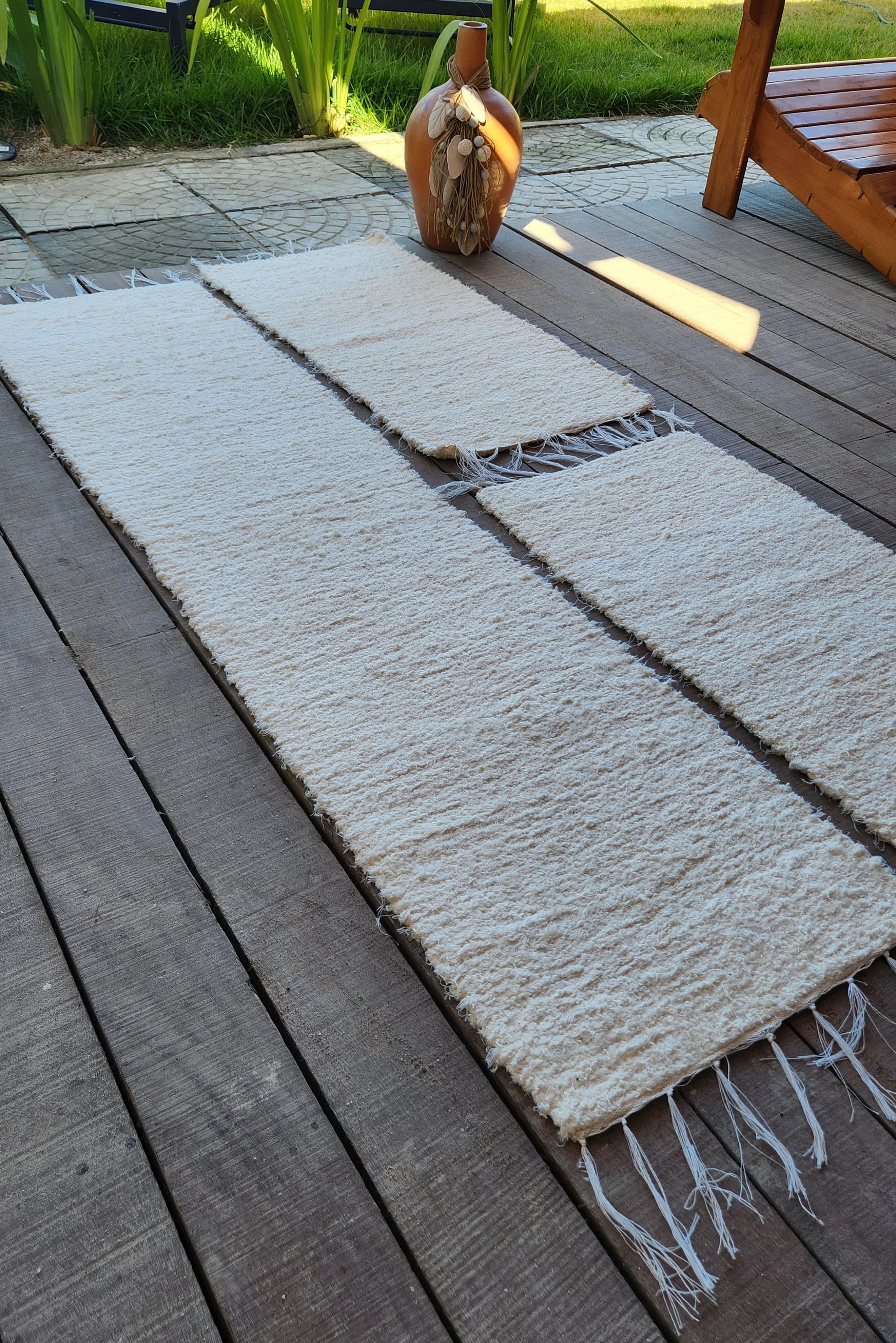 Jogo de Tapete Fibra de Coco