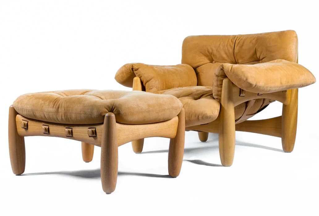 Poltrona Mole Couro Legítimo