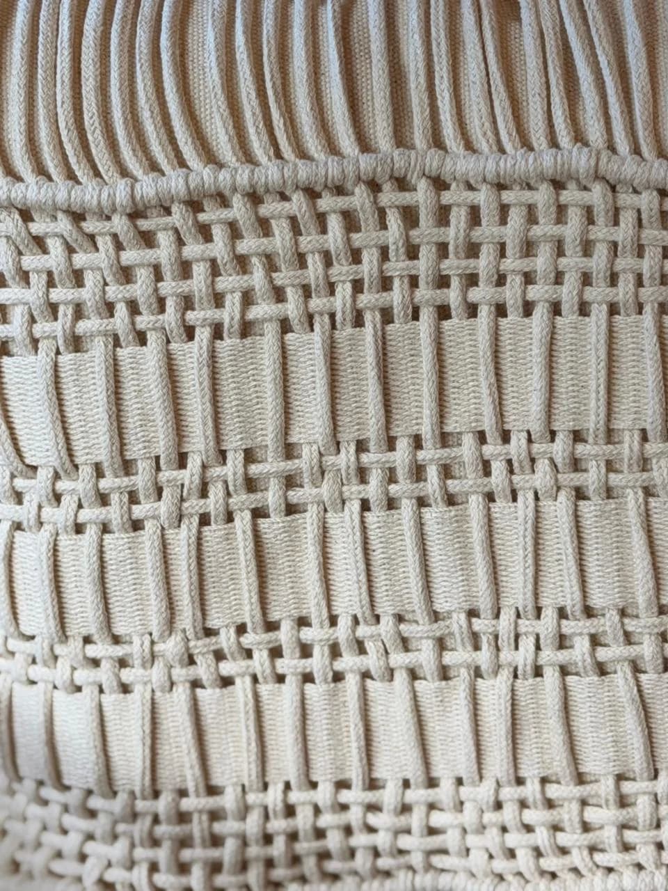 Capa de almofada Trama entrelaçada 50cmx50cm 2