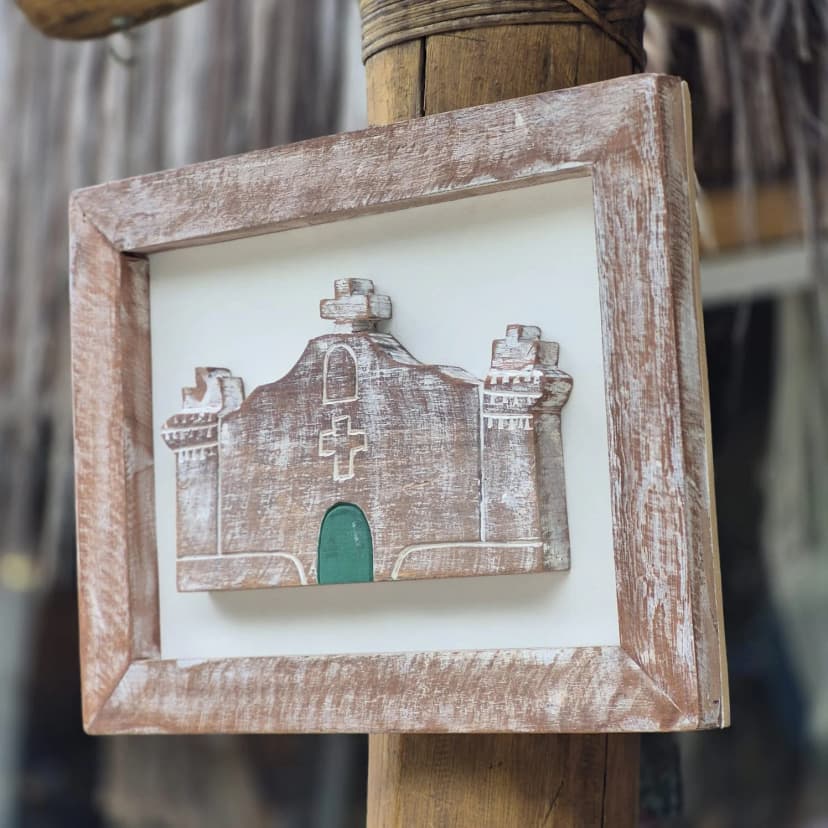 Quadro Trancoso de madeira.