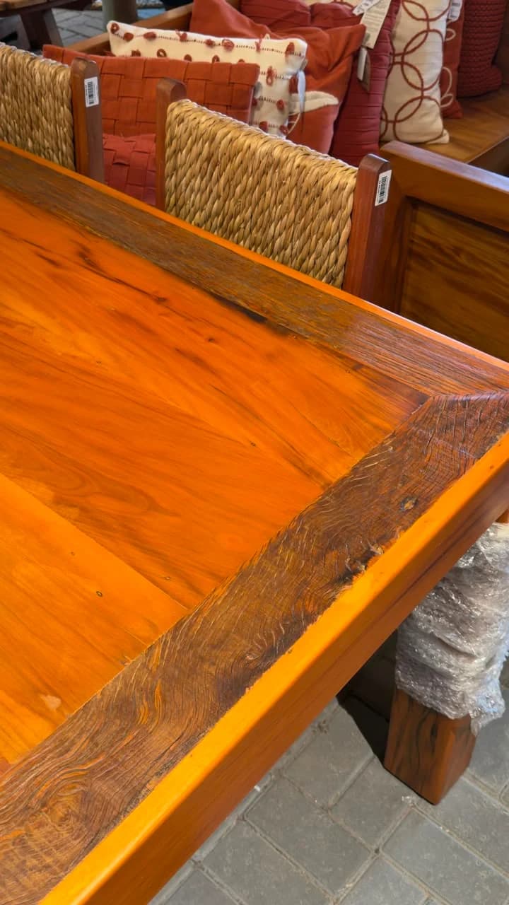Mesa De Jantar Peroba - 3,0 x 1,0 x 0,80 3