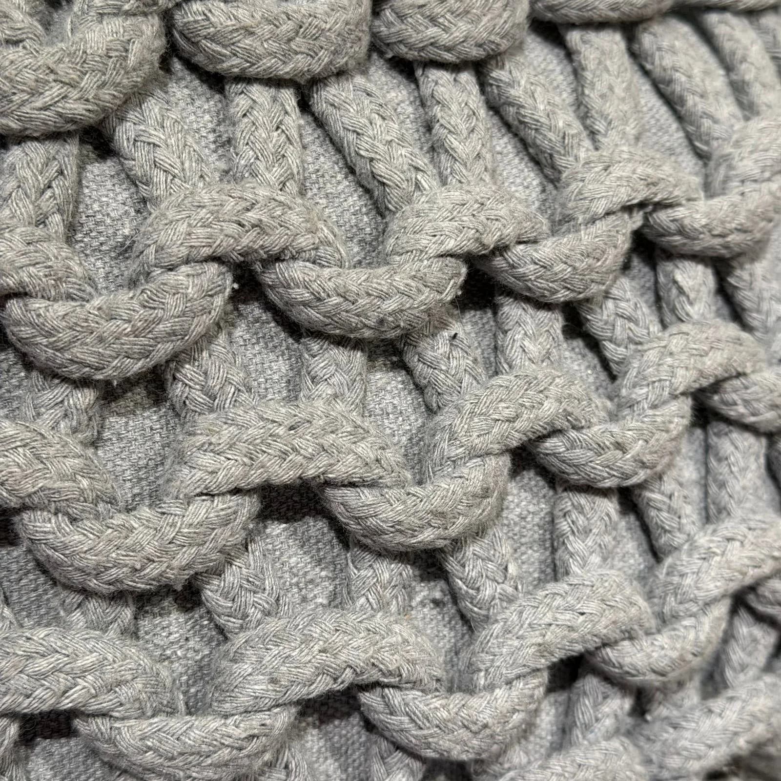Capa de almofada Ponto Crochê 30cmx50cm 4