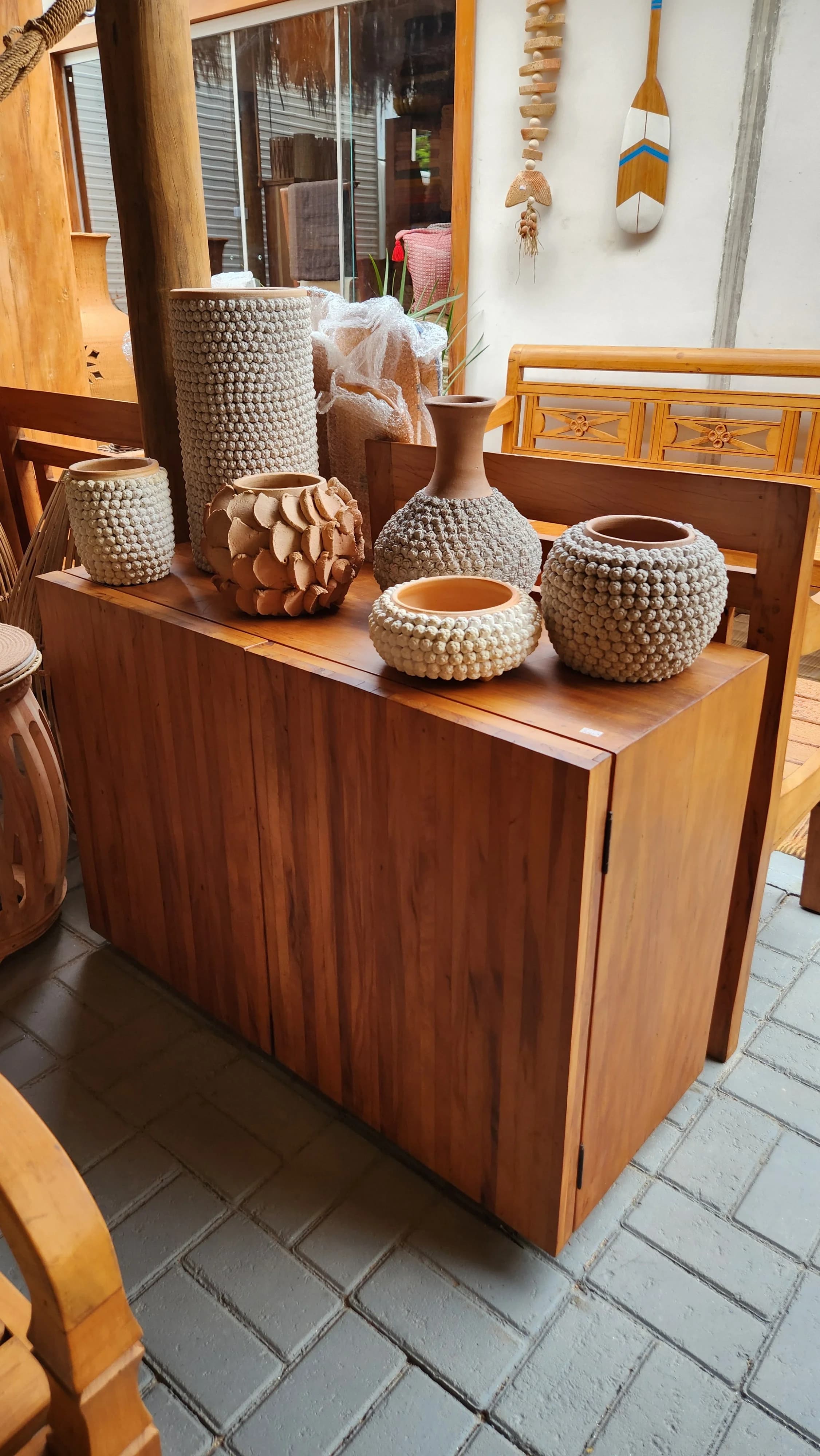 Balcão Escritório Peroba