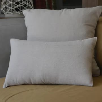 Capa de almofada Xingu lisa 30cmx50cm 3