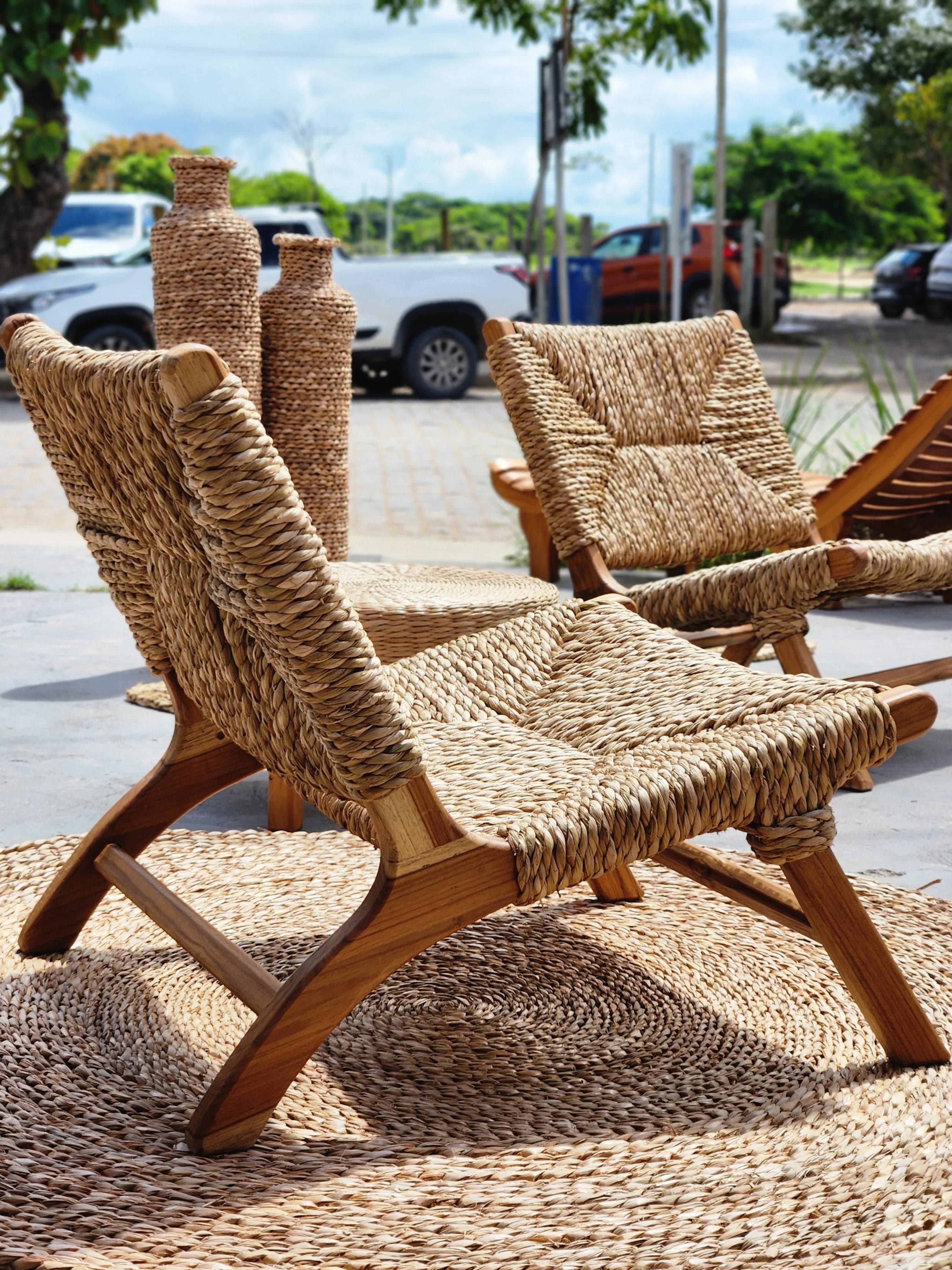 Poltrona Trancosense em Fibra de Taboa.