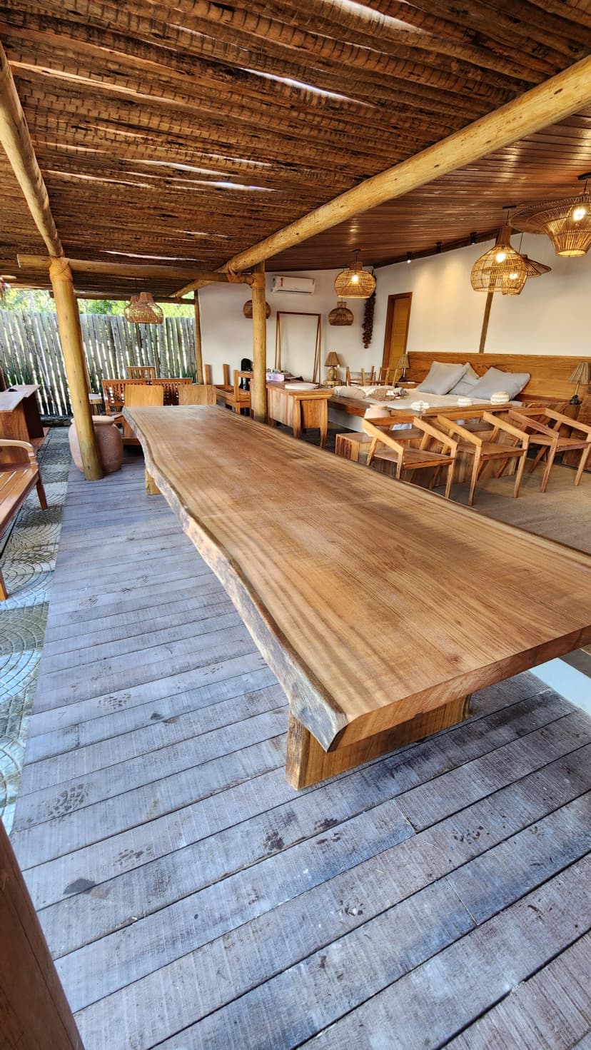 Mesa Pranchão Madeira.