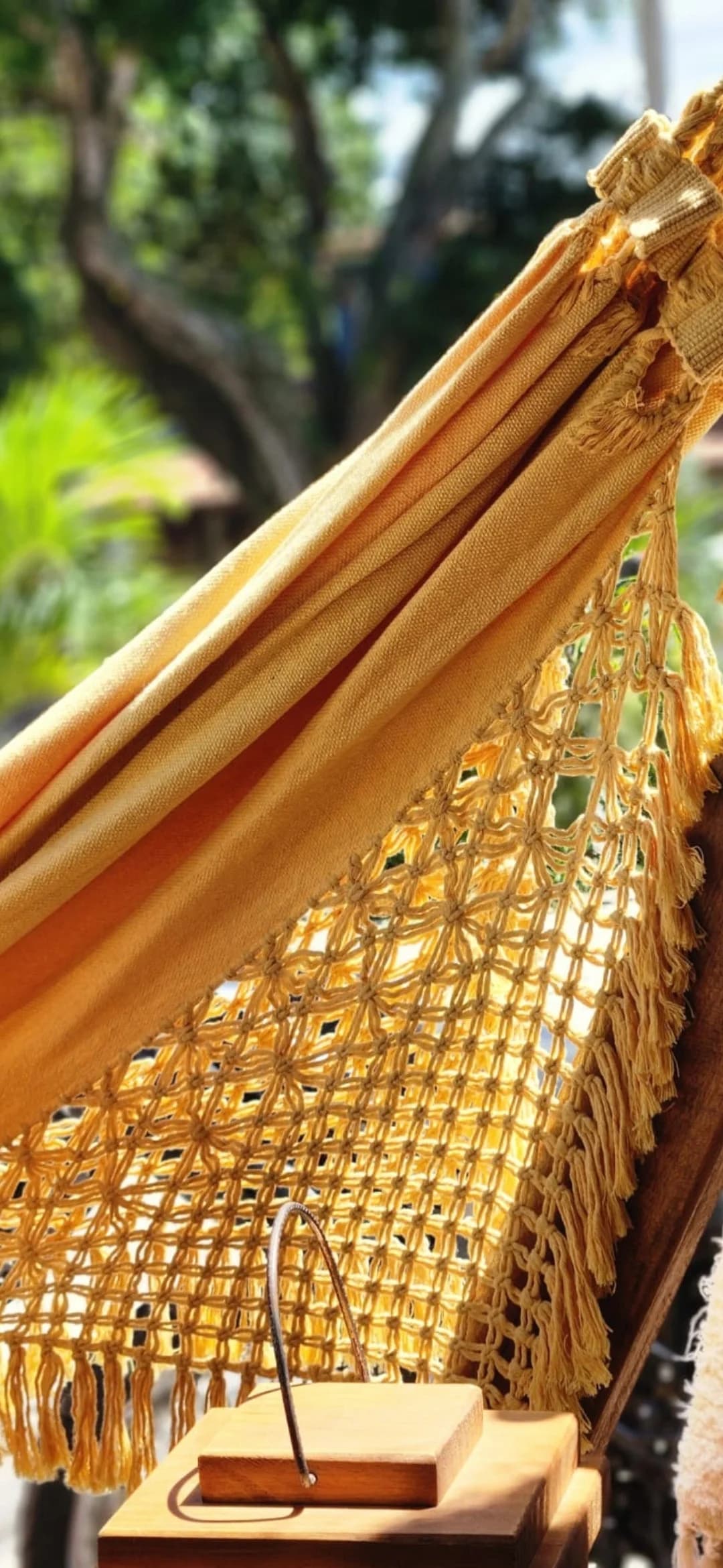 Rede King Varanda de Flor Macramê