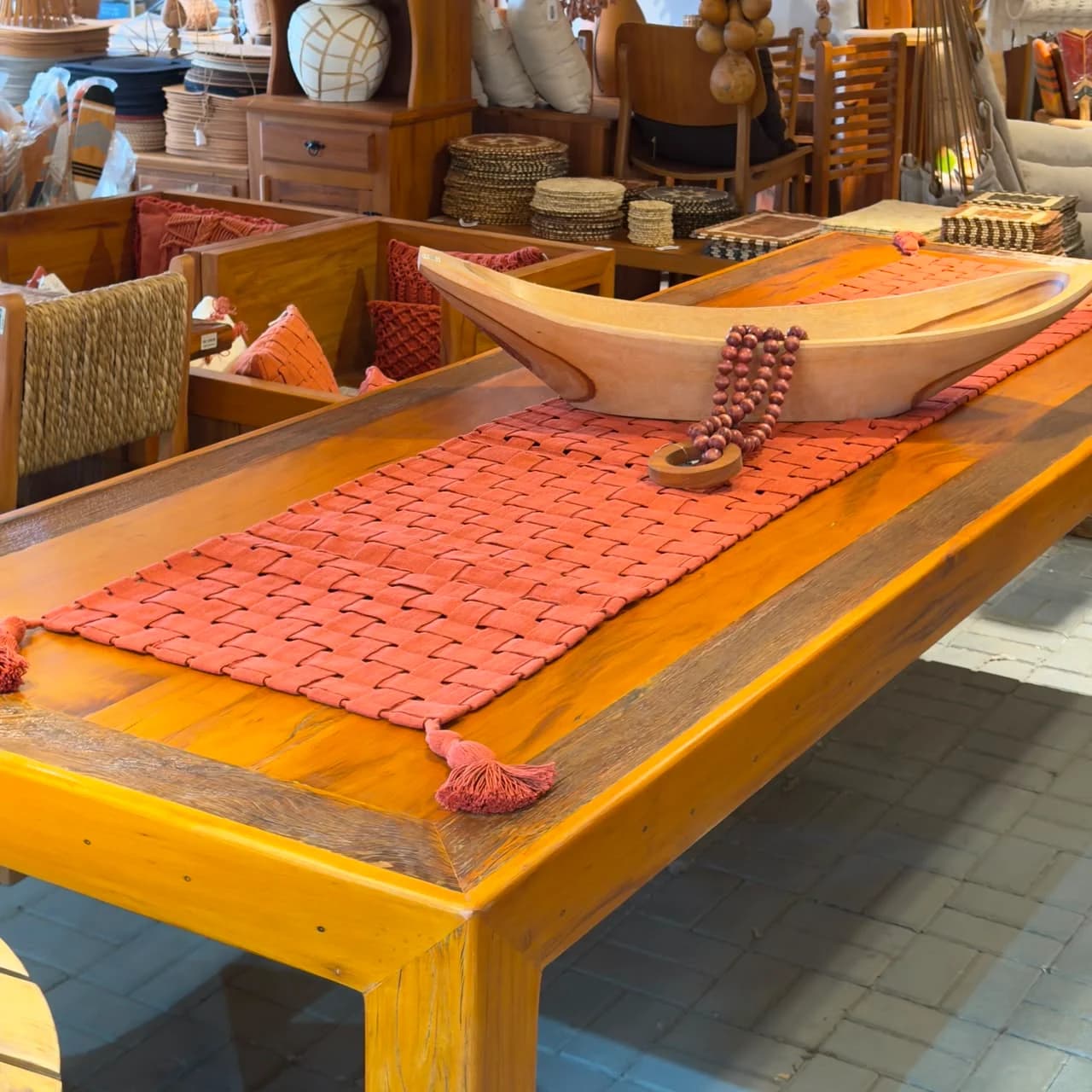 Mesa De Jantar Peroba - 3,0 x 1,0 x 0,80 5