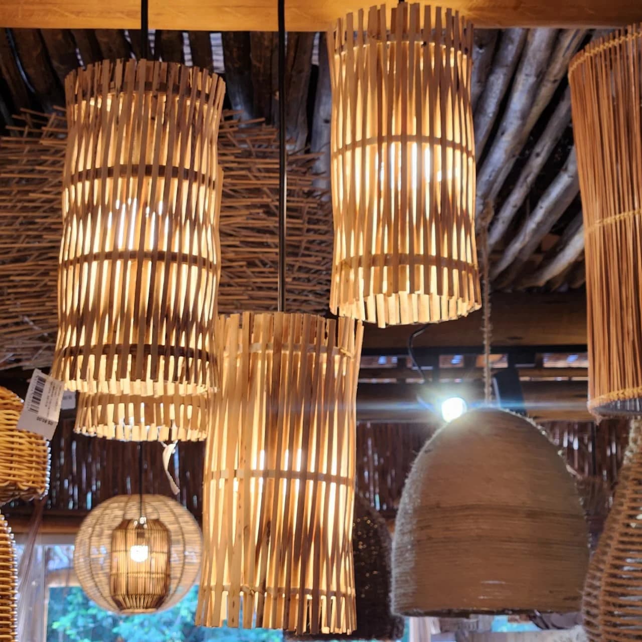 Luminária Tubo Trançado M