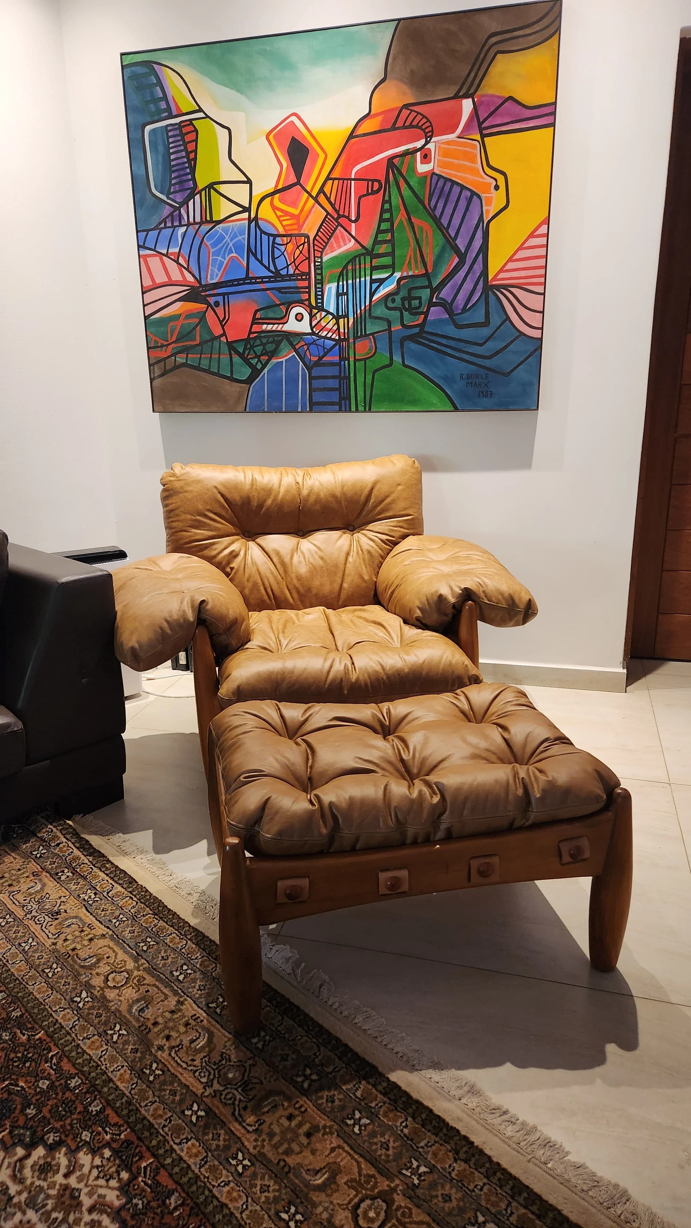 Poltrona Mole Couro Legítimo