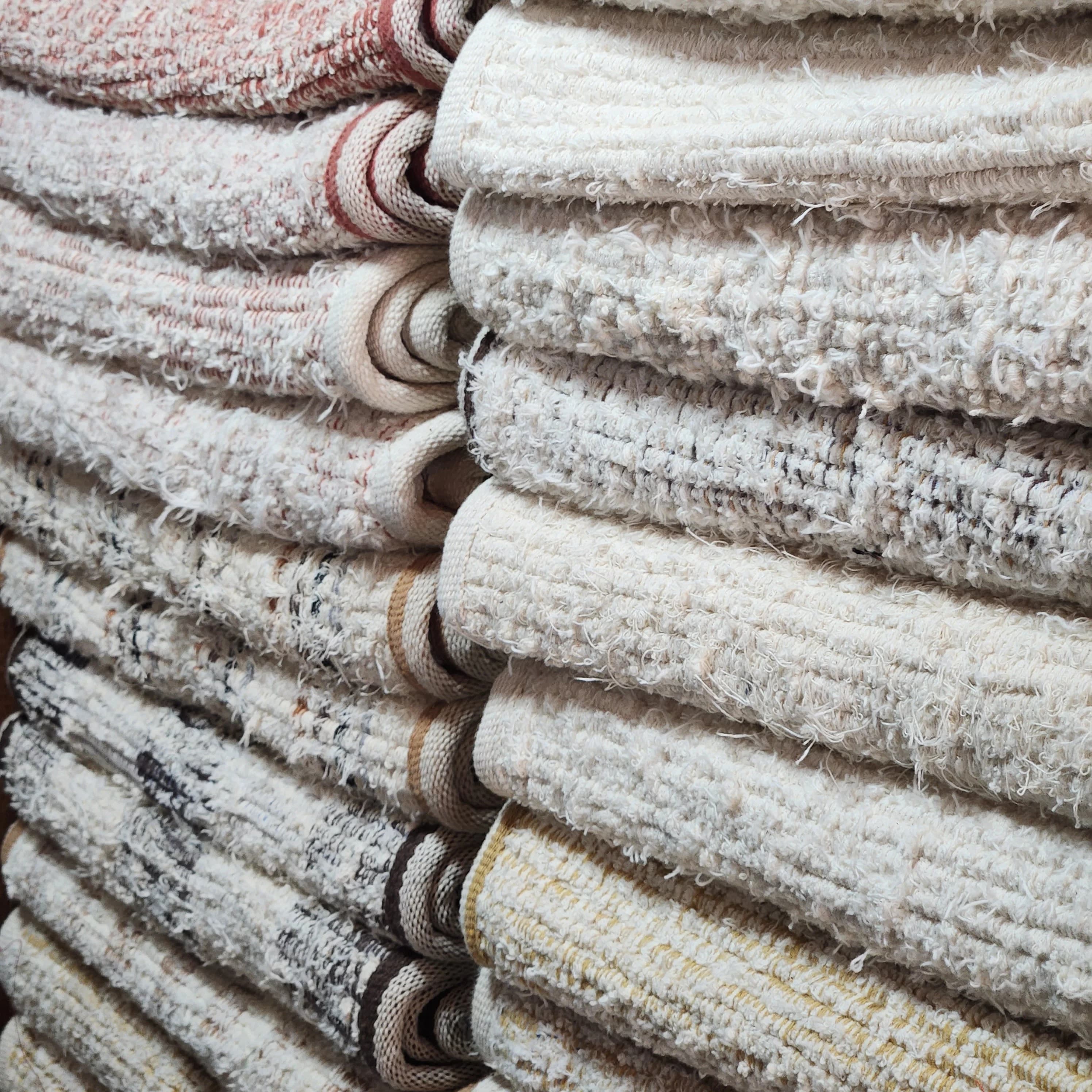 Kit 3 Peças Tapetes e Passadeira Algodão