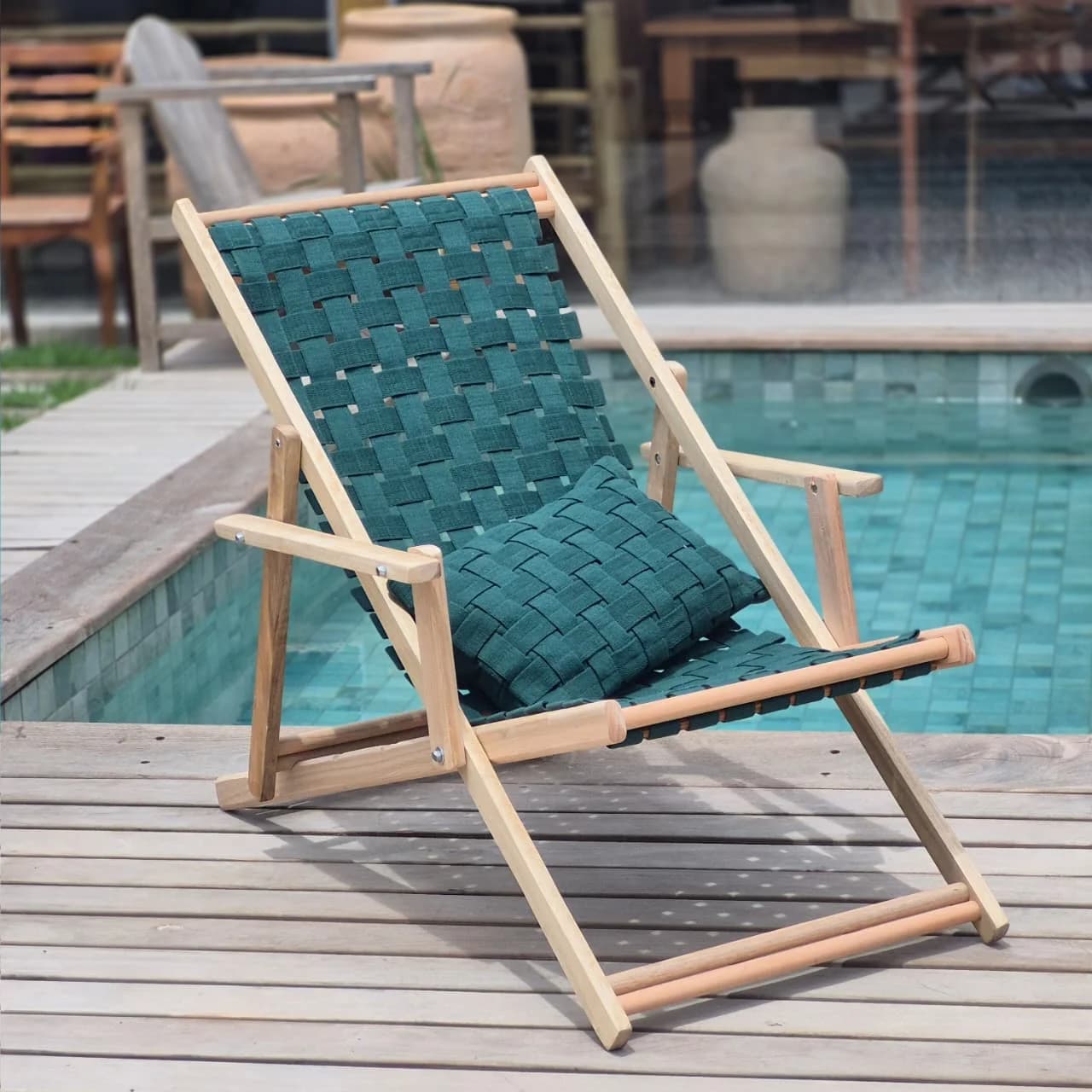 Cadeira espreguiçadeira Trancê